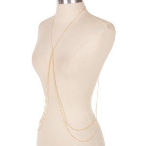 Double Drape Body Chain Jewelry